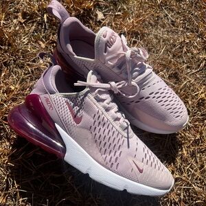 CLEAN Nike size 6 Mens Air Max 270 Barely Rose shoes